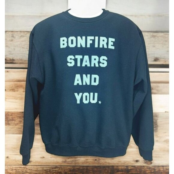 "Bonfire Stars And You" Ali-Dee Sweatshirt Large - Picture 1 of 5